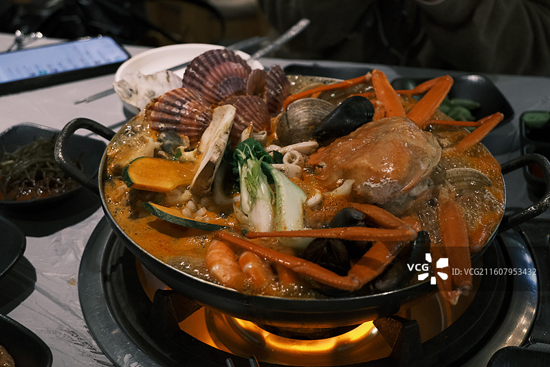 海鲜锅图片素材