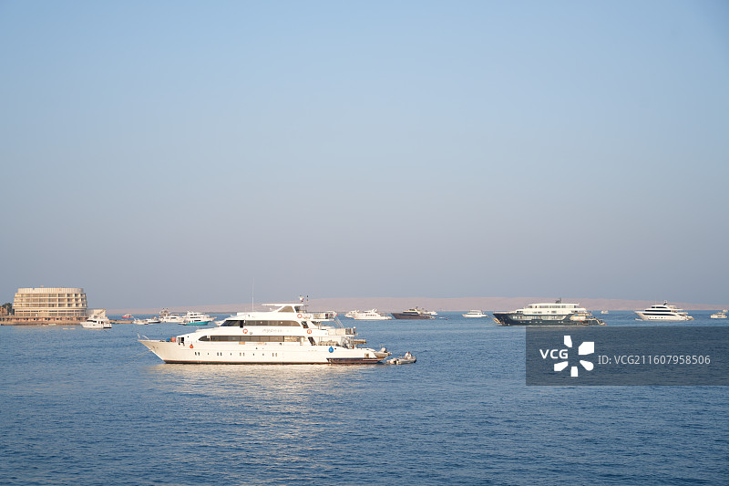 赫尔格达邮轮出海图片素材