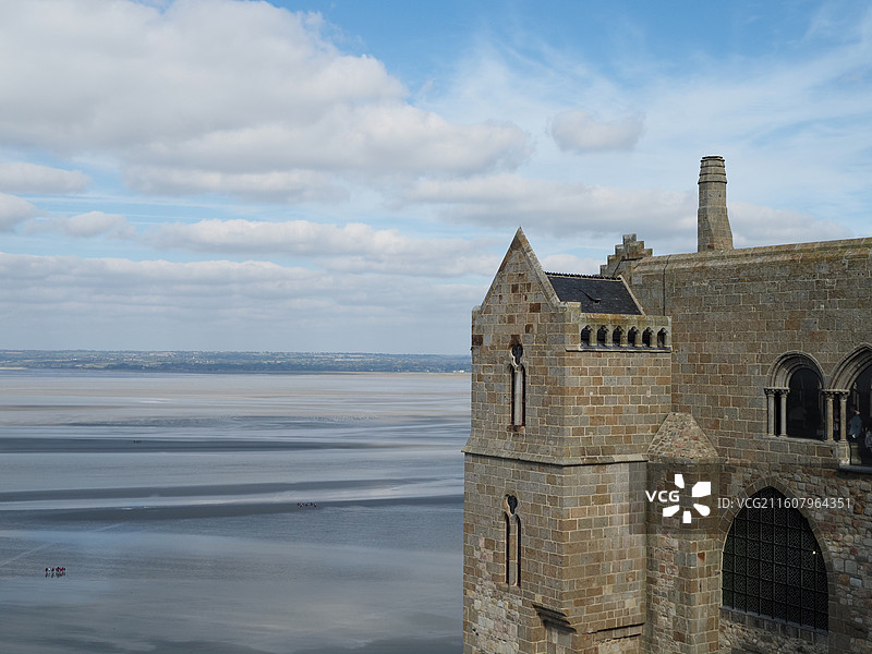 法国 圣米歇尔山图片素材