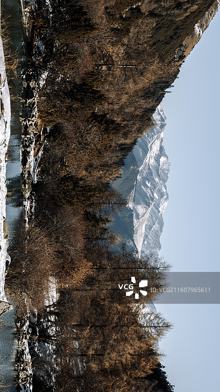 小金县玛嘉沟图片素材