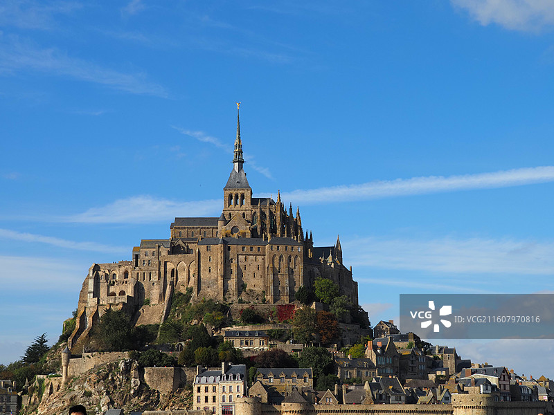 法国 圣米歇尔山图片素材