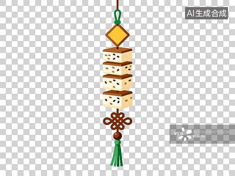 【AI数字艺术】传统中式挂饰装饰品图片素材