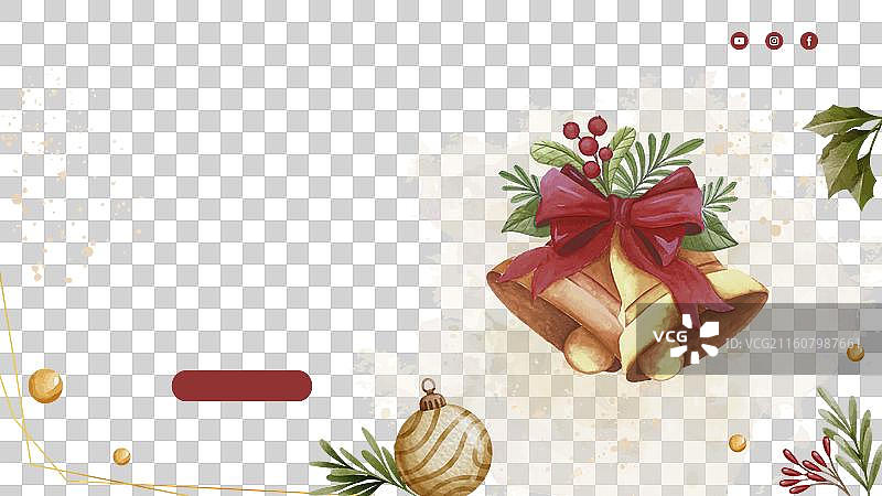 圣诞季庆祝活动登录页模板图片素材