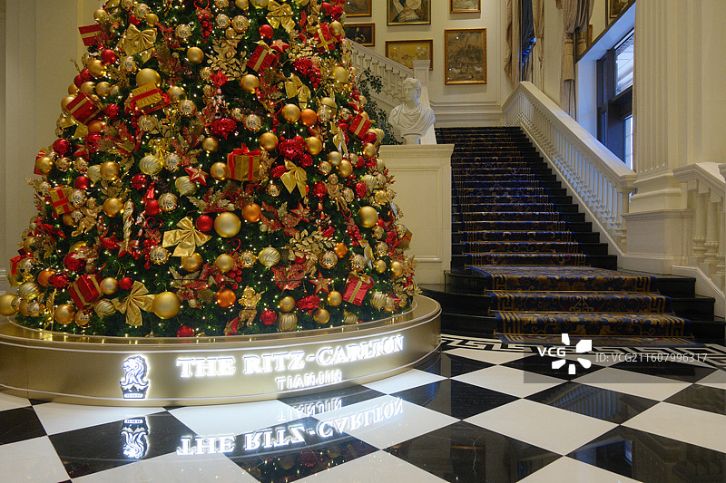 天津丽思卡尔顿酒店内景图片素材