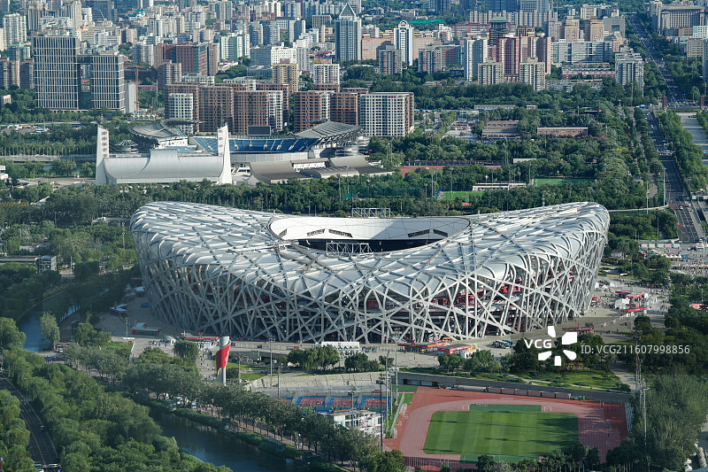 北京鸟巢图片素材