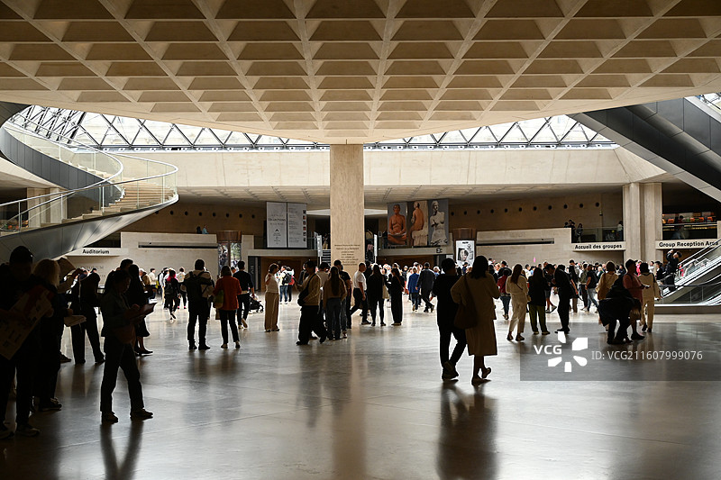 巴黎卢浮宫图片素材