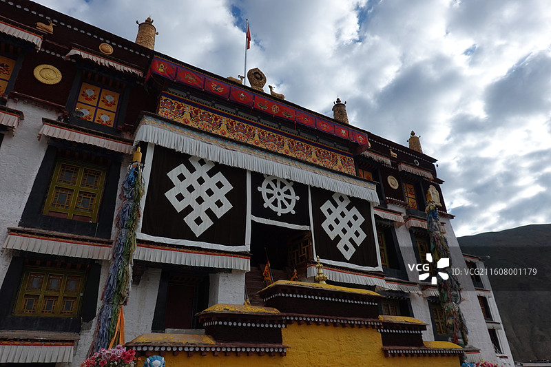 西藏那曲市索县赞丹寺图片素材