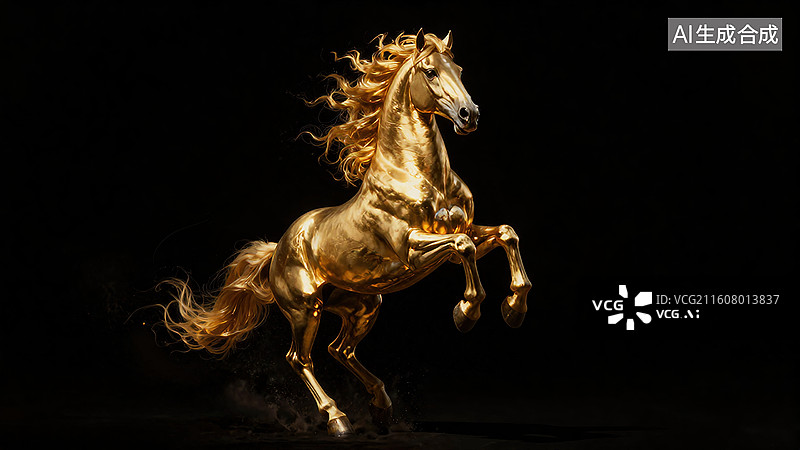 【AI数字艺术】马年主题图片图片素材