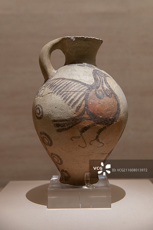 希腊陶壶图片素材