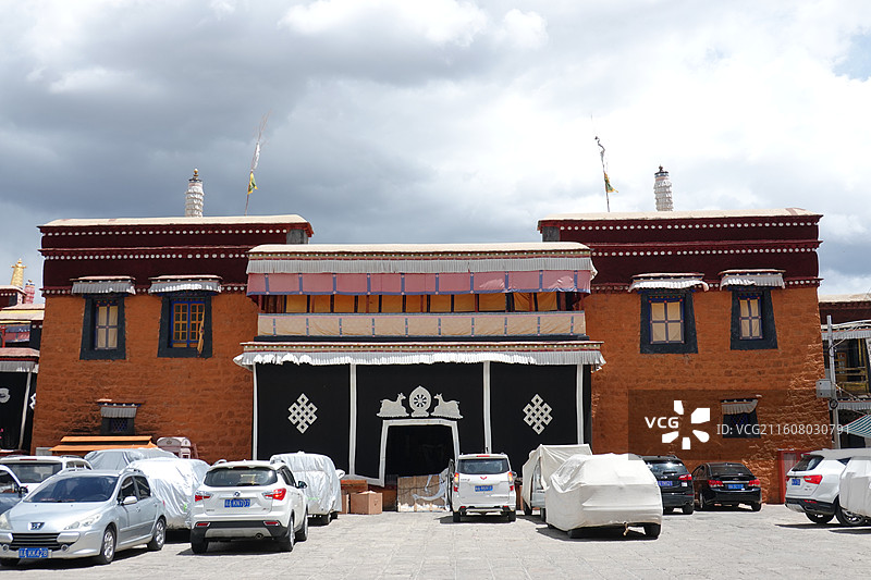 西藏拉萨八廓古城八廓街：图片素材