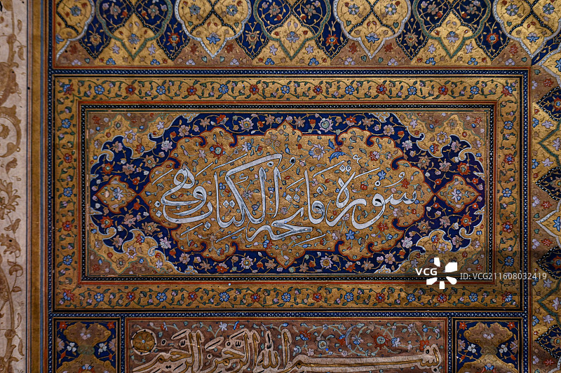 中国香港故宫文化博物馆展出的莫卧儿文物图片素材