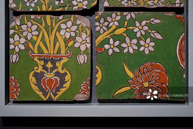 中国香港故宫文化博物馆展出的莫卧儿文物图片素材