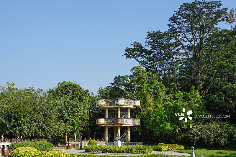 广东开平立园景区，建筑与园林景观图片素材