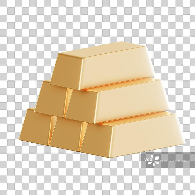 黄金金条图片素材