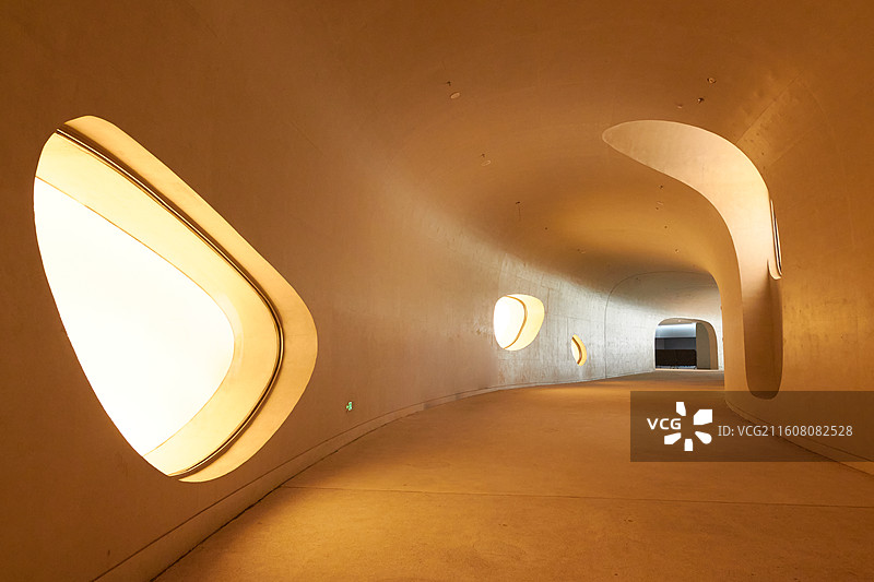 深圳湾文化广场展览馆室内现代建筑图片素材