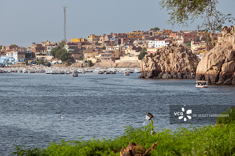 埃及阿斯旺菲莱神庙图片素材