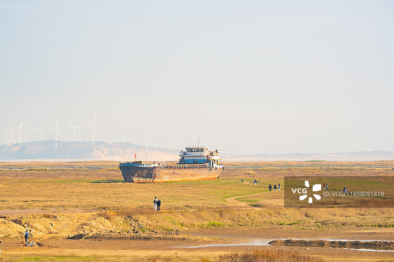 潘阳湖沉船图片素材