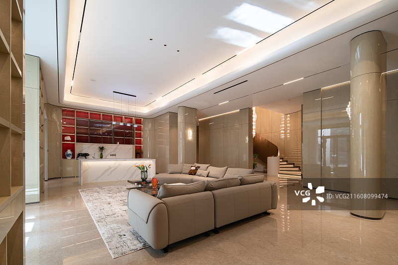 别墅装修设计实景照片图片素材