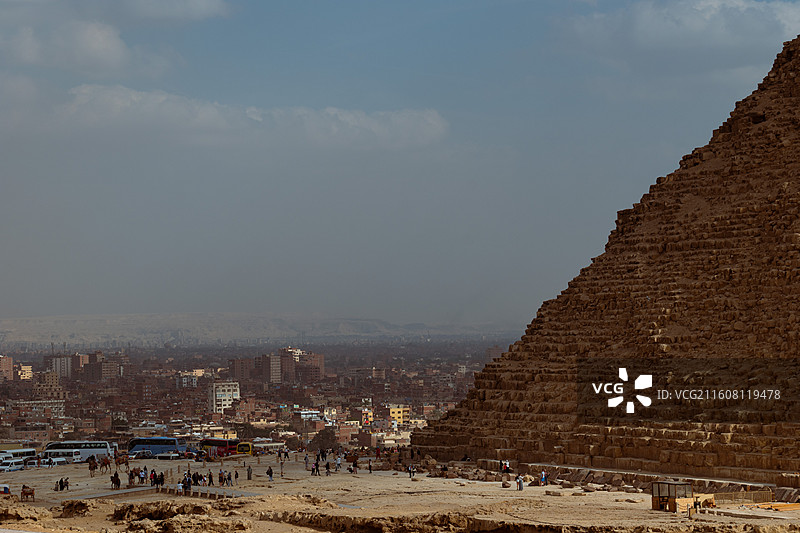 埃及开罗金字塔景区旅行图片素材