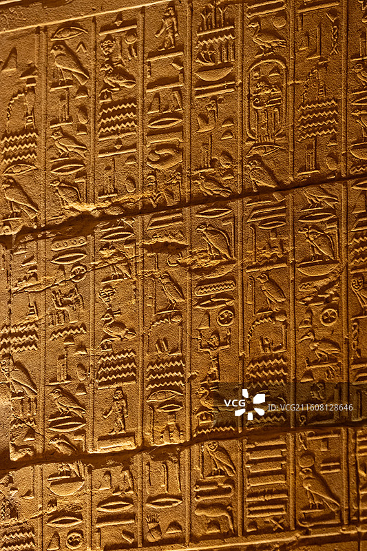 埃及阿斯旺菲莱神庙图片素材