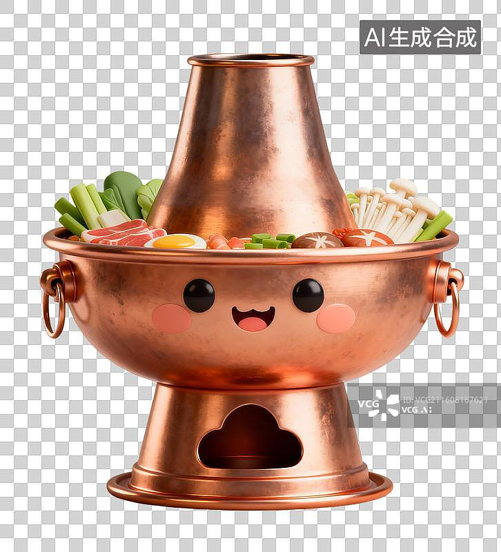 【AI数字艺术】火锅 铜锅图片素材