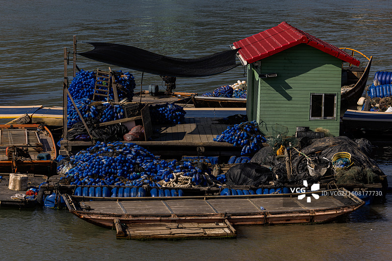 小渔岛上的风光图片素材