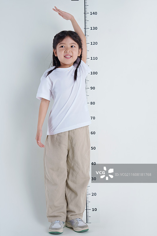 测量身高图片素材