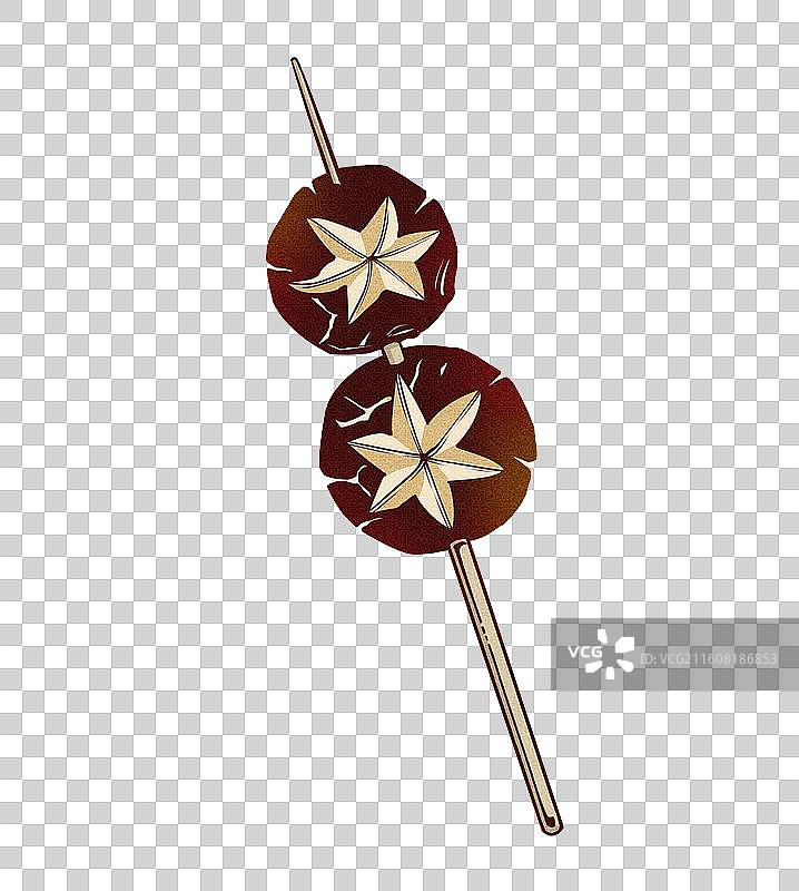 烤香菇图片素材