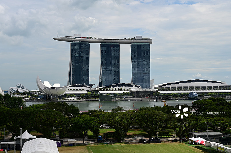 新加坡街景 国家美术馆图片素材