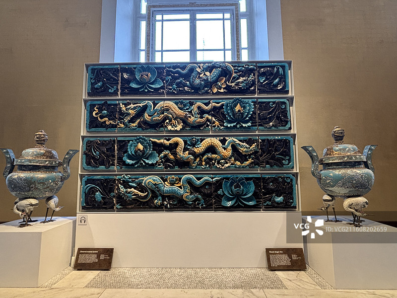 英国伦敦大英博物馆文物外观图片素材