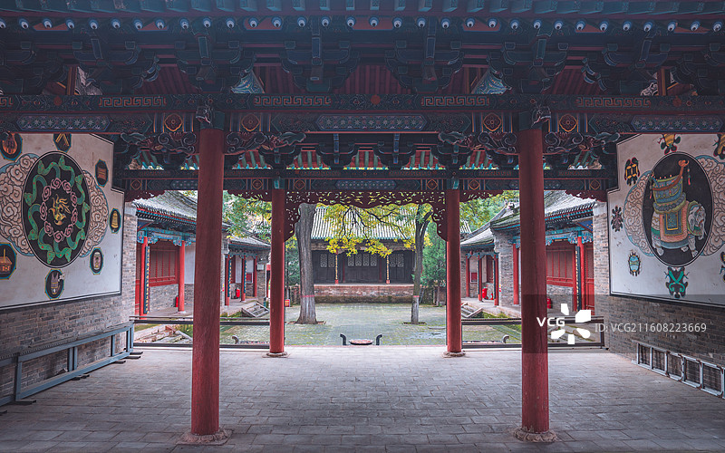 山西临汾霍州娲皇庙图片素材