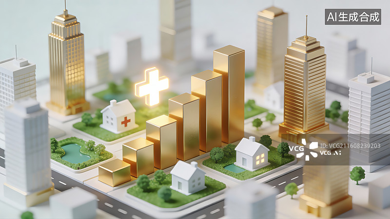 【AI数字艺术】GDP投资理财，国内生产总值，民生，经济，发展图片素材