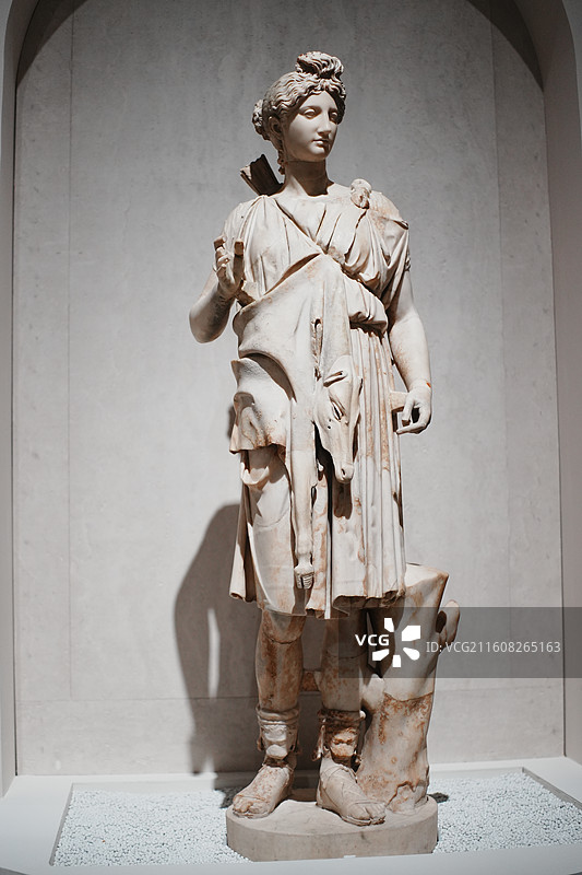 世博会博物馆罗马展农业女神像图片素材