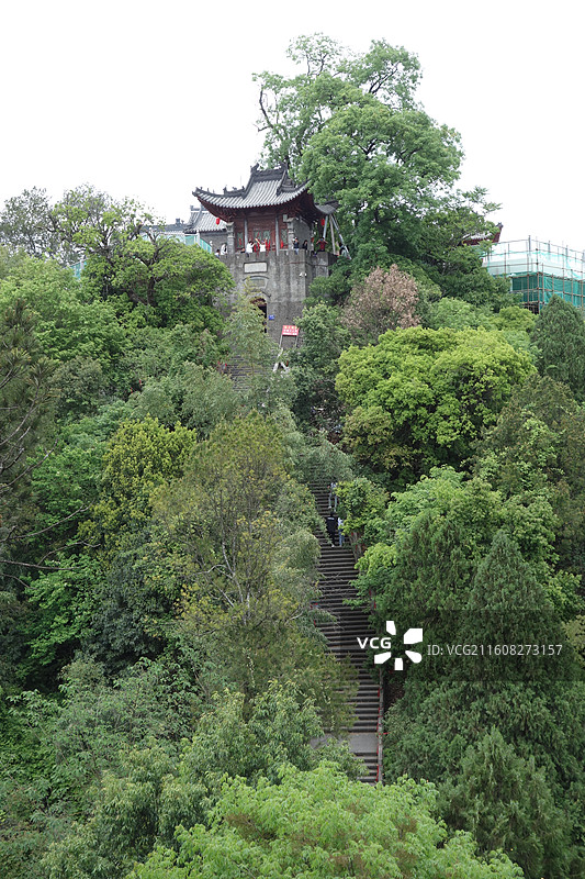 陕西省汉中市西乡县午子山：顶观图片素材