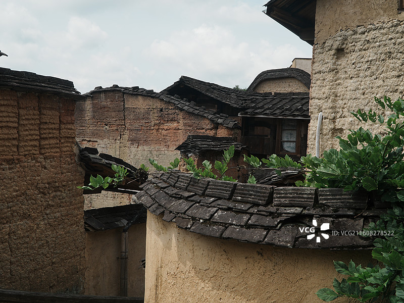 福建宁德屏南县四坪村图片素材
