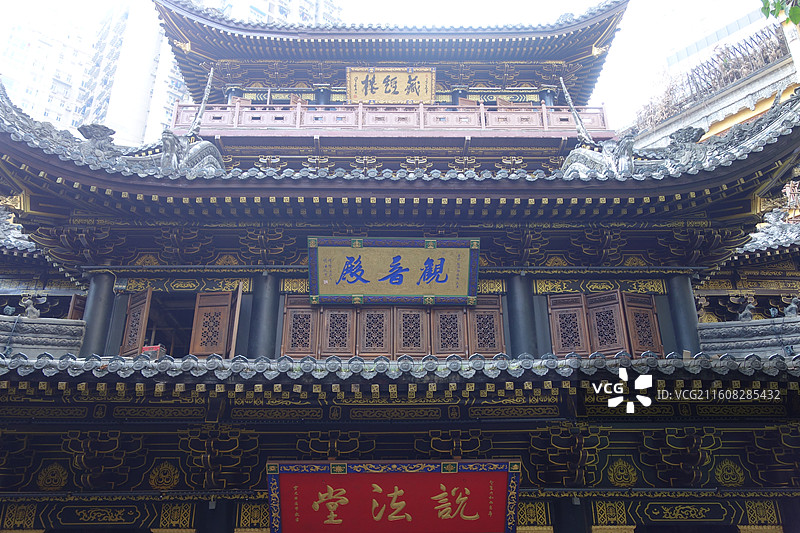 重庆市渝中区重庆罗汉寺藏经楼图片素材