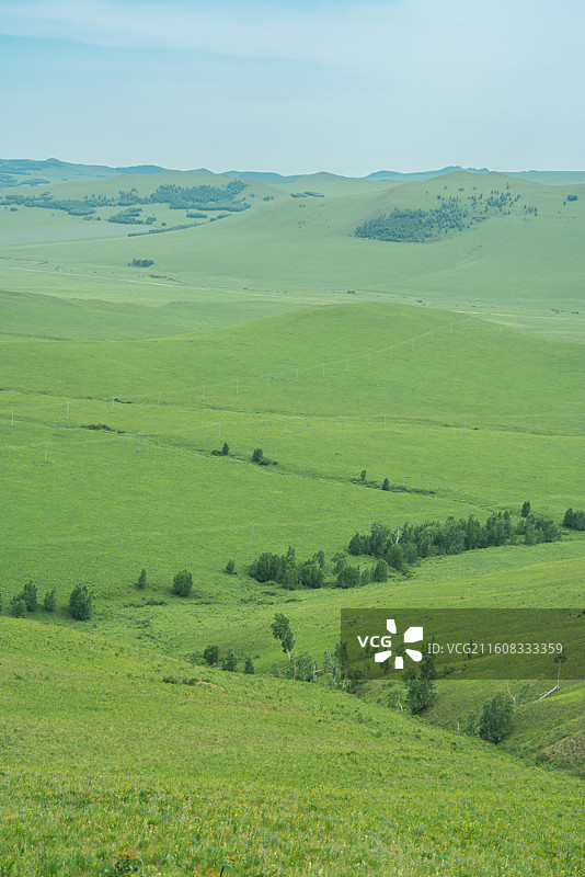 呼伦贝尔乌兰山景区风光图片素材