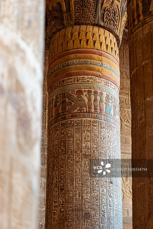 埃及埃斯那神庙（库努姆神庙）图片素材