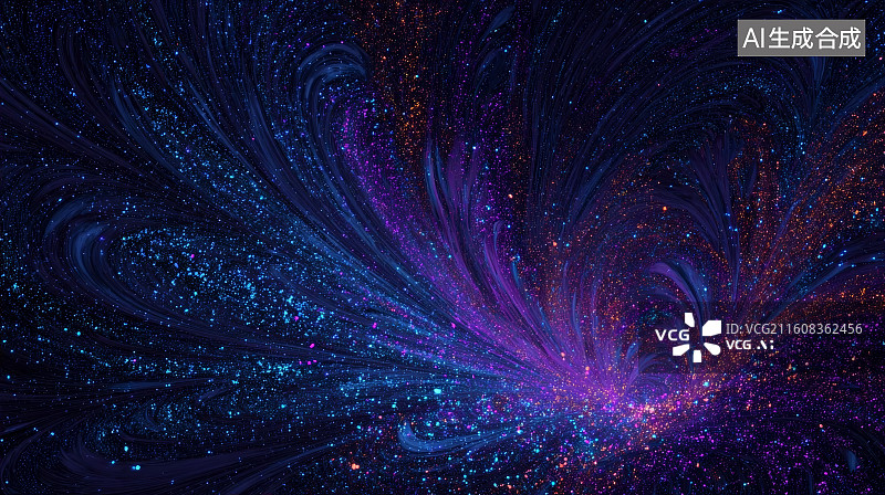 【AI数字艺术】宇宙星空天体，银河星空，银河系图片素材