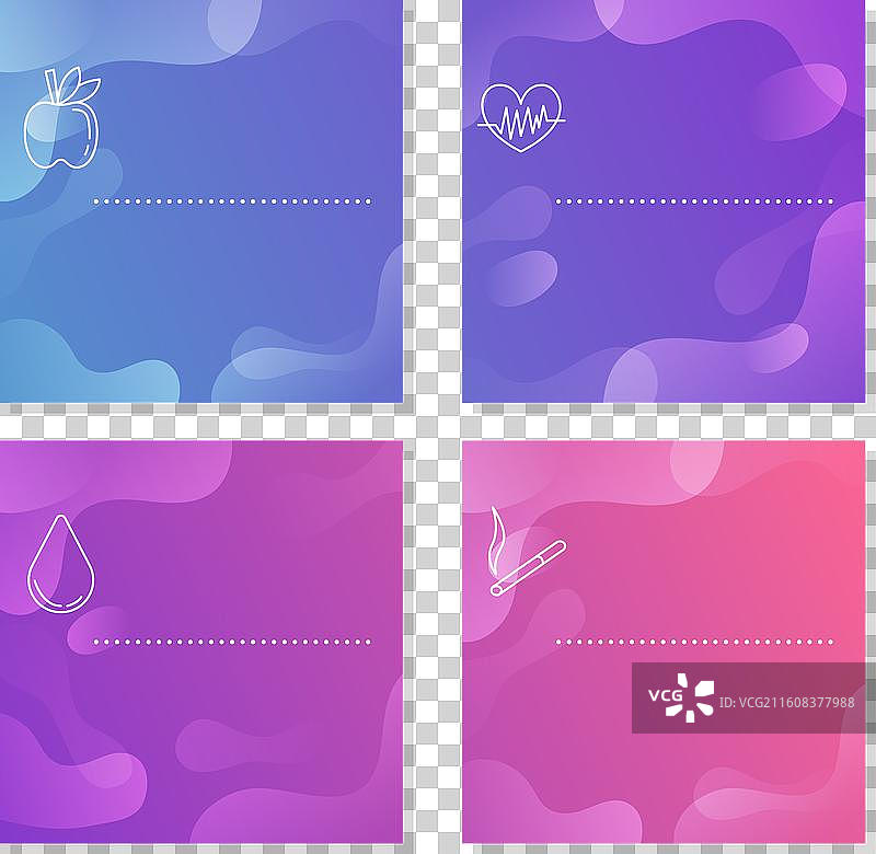 Instagram帖子提示集图片素材