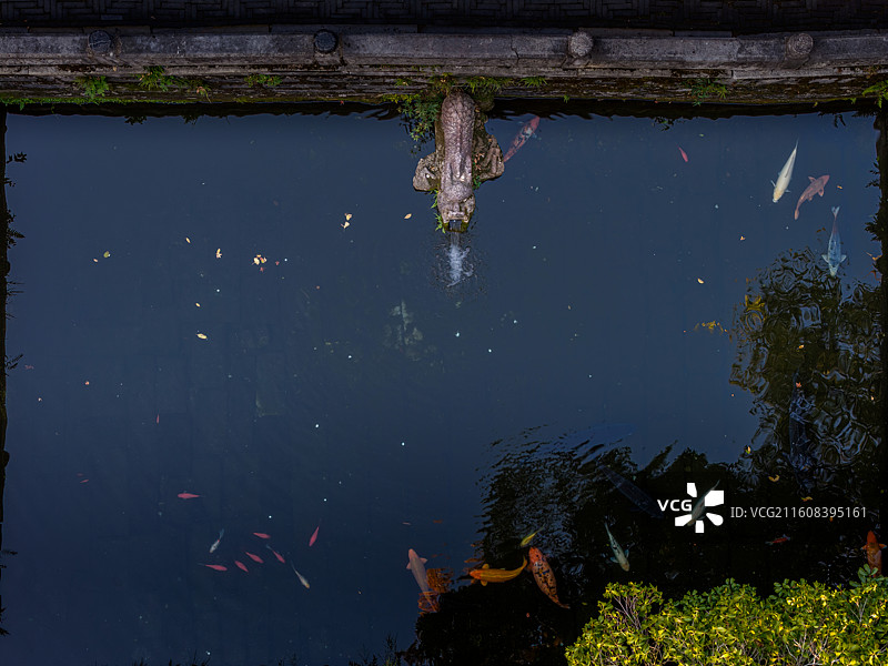 无锡锡惠公园寄畅园天下第二泉图片素材