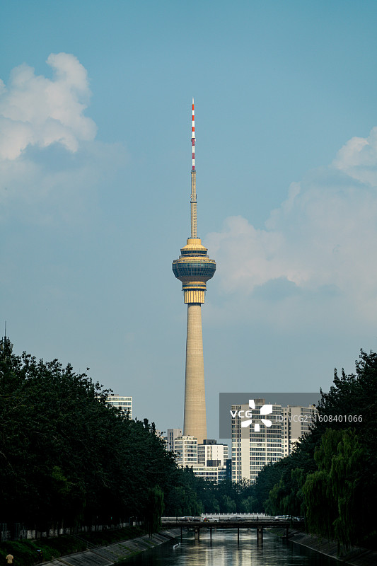 北京中央广播电视塔图片素材