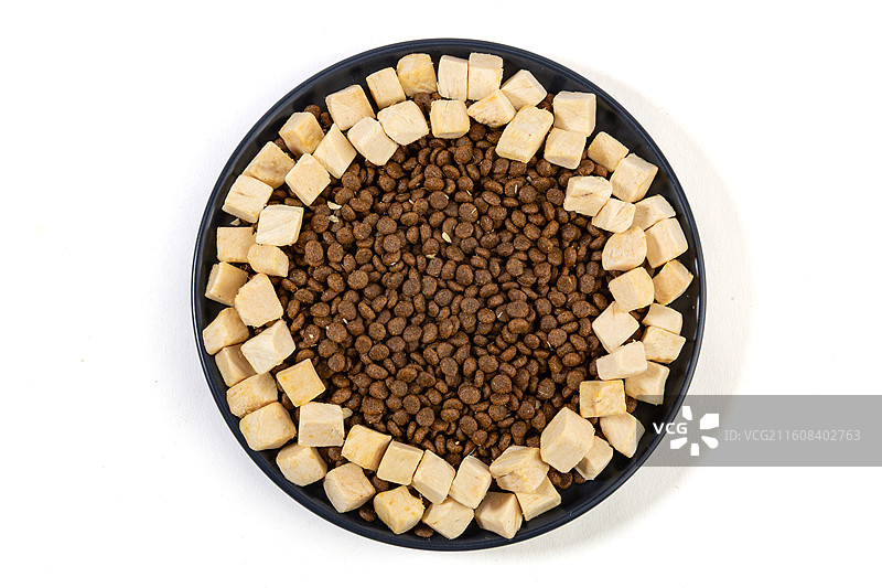 全价冻干双拼无谷猫粮图片素材