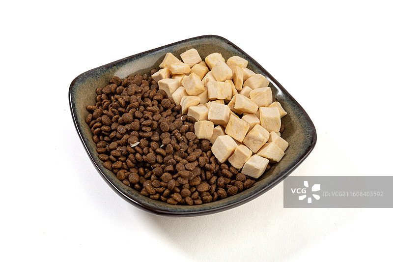 全价冻干双拼无谷猫粮图片素材