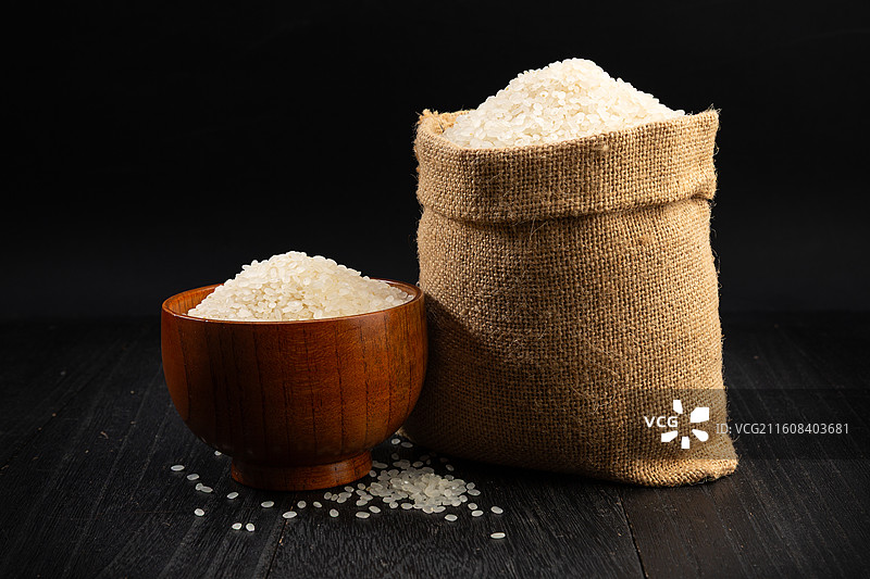 鸭绿江越光粳米图片素材