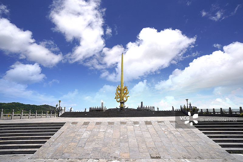 浙江省舟山市岱山县鹿栏晴沙景区图片素材