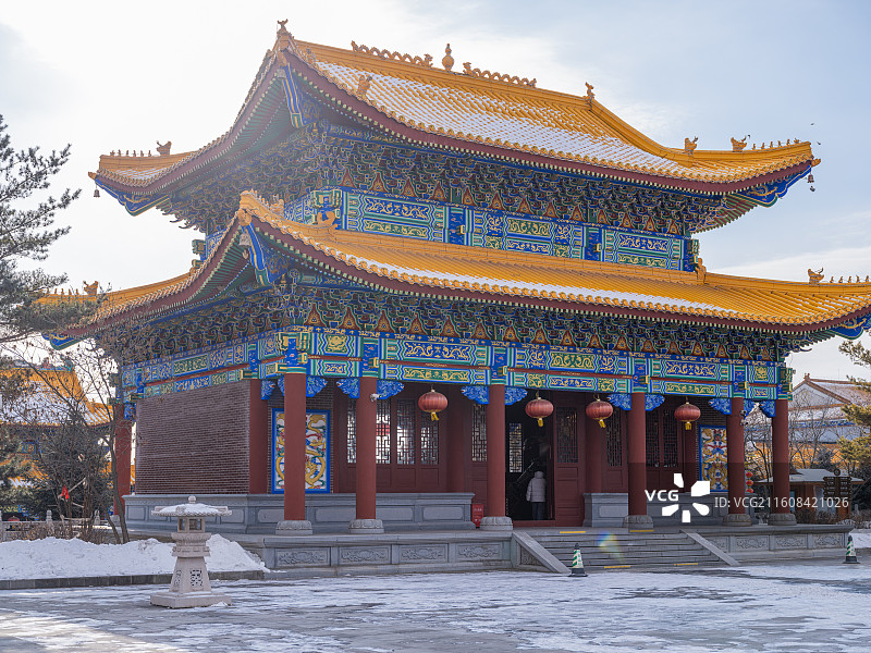 六鼎山正觉寺大佛图片素材