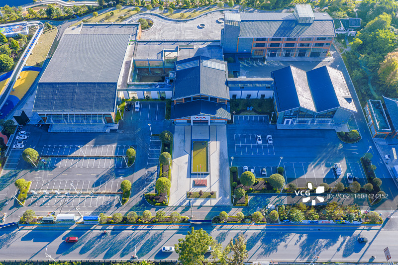 广西河池市宜州区北岸江滨公园图片素材