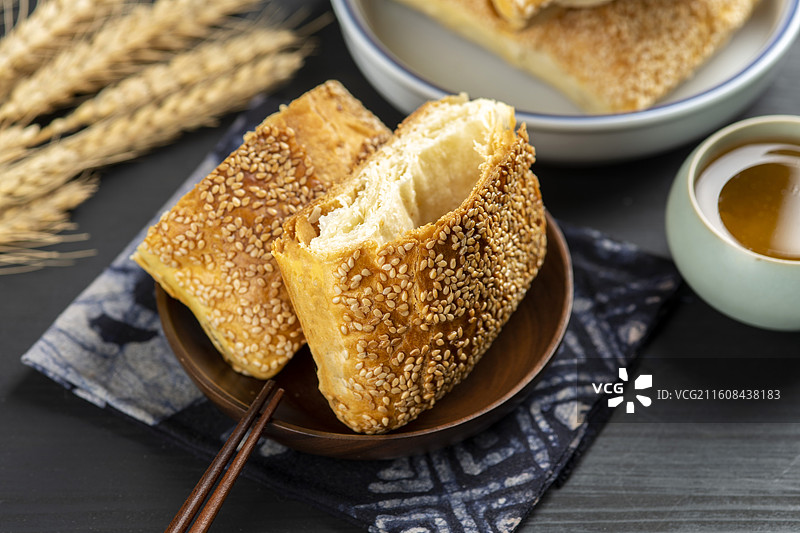 缸炉烧饼图片素材