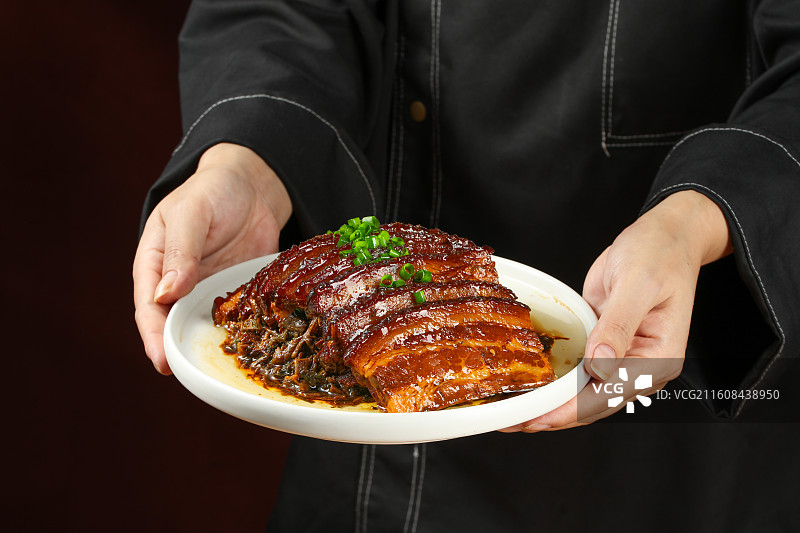 梅菜扣肉 梅干菜扣肉图片素材